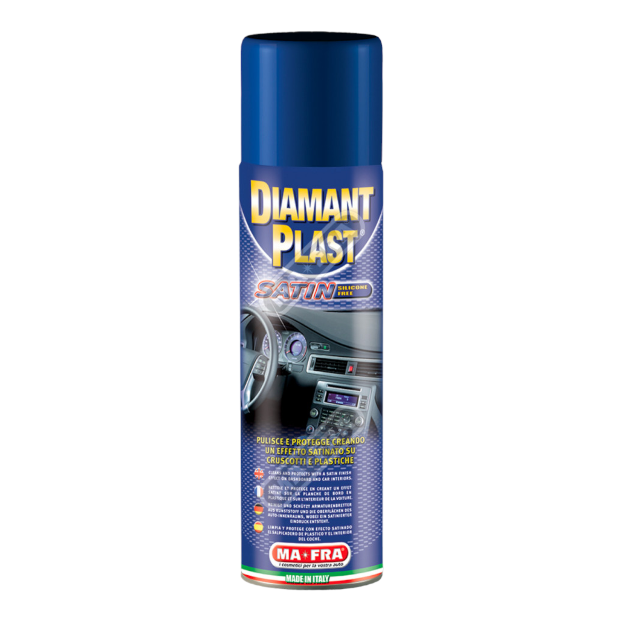 DIAMANTPLAST SATIN 500ML - LUCIDA CRUSCOTTO EFFETTO SATINATO